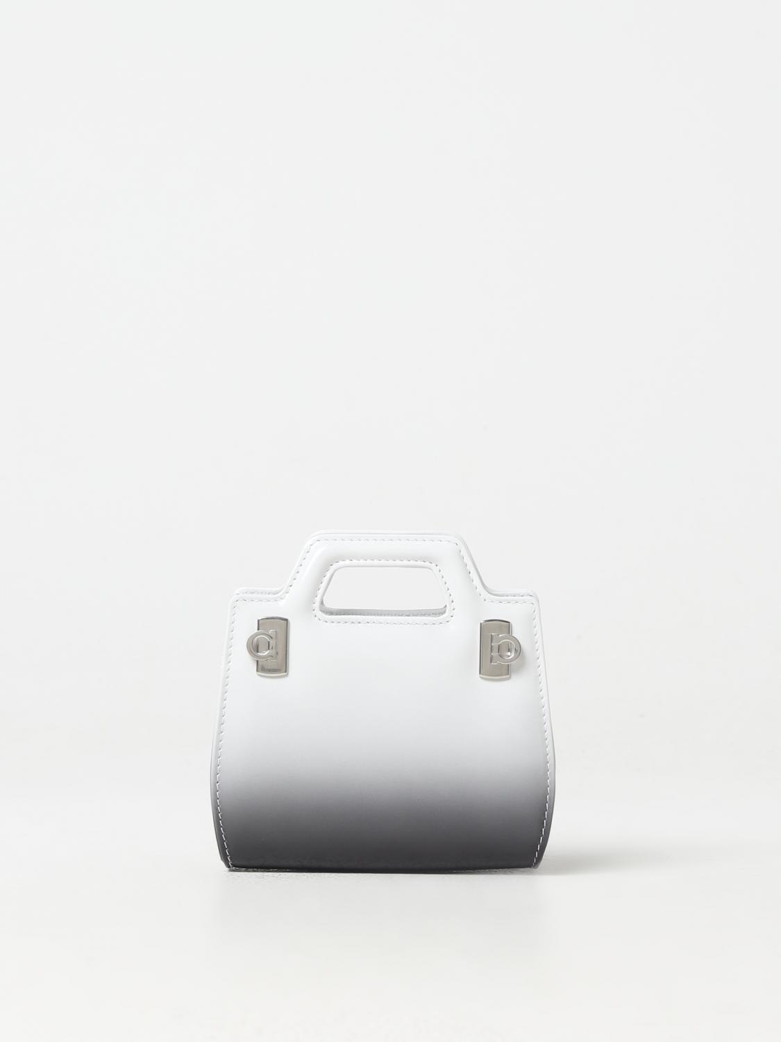 FERRAGAMO OS wanda mini bag in brushed leather