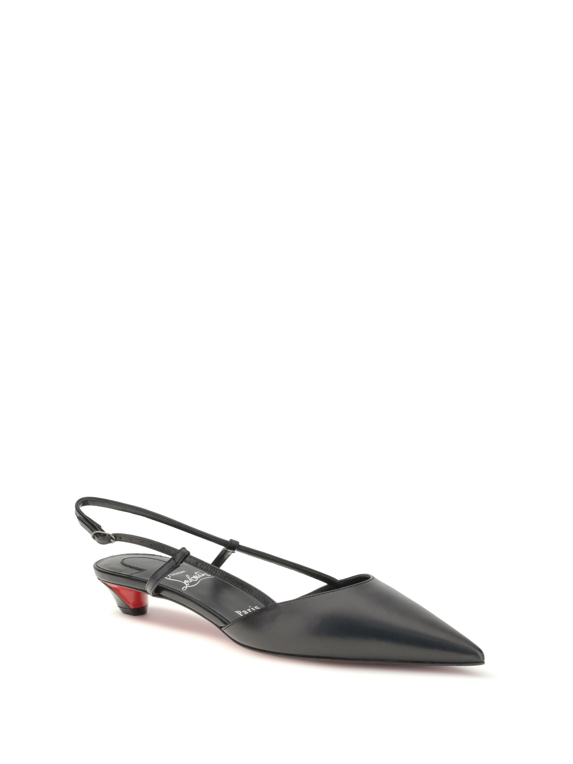 CHRISTIAN LOUBOUTIN 37 miss z slingback décolleté