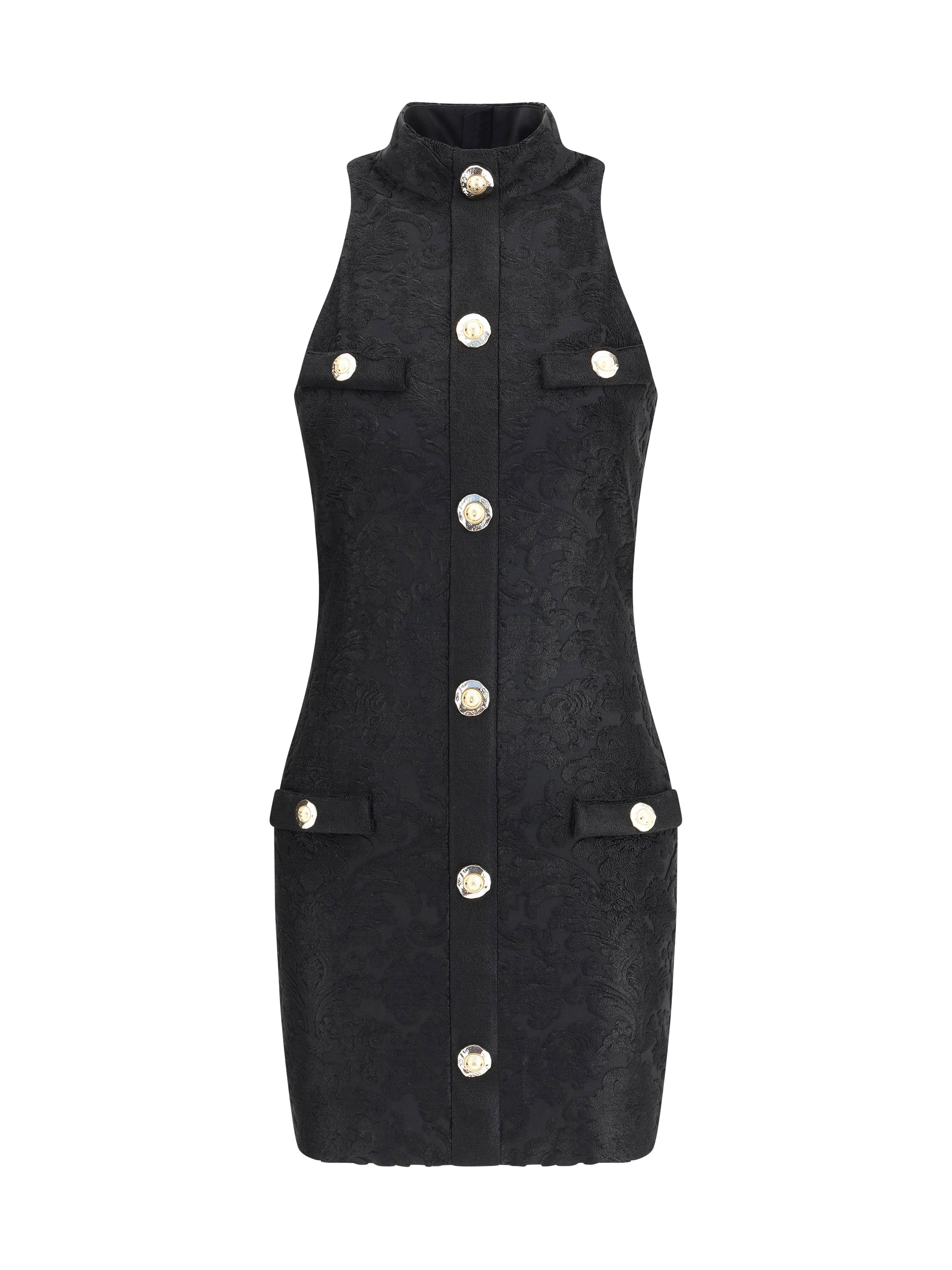 BALMAIN 34 baroque short dress