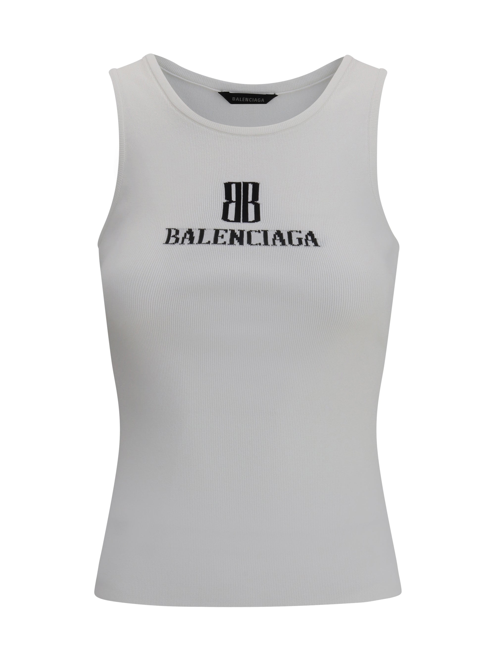 BALENCIAGA L logoed top