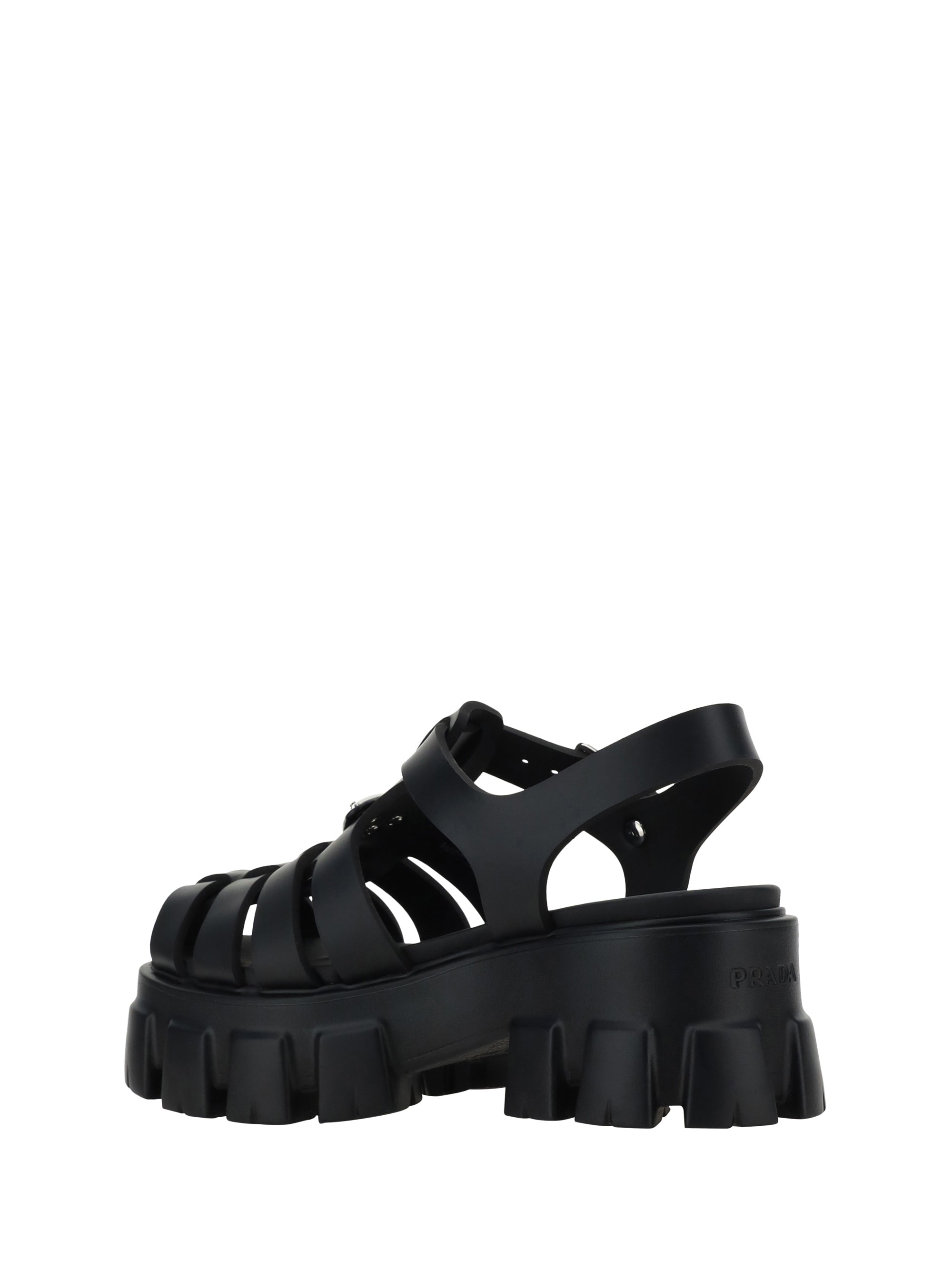 PRADA 39 oversize sandals
