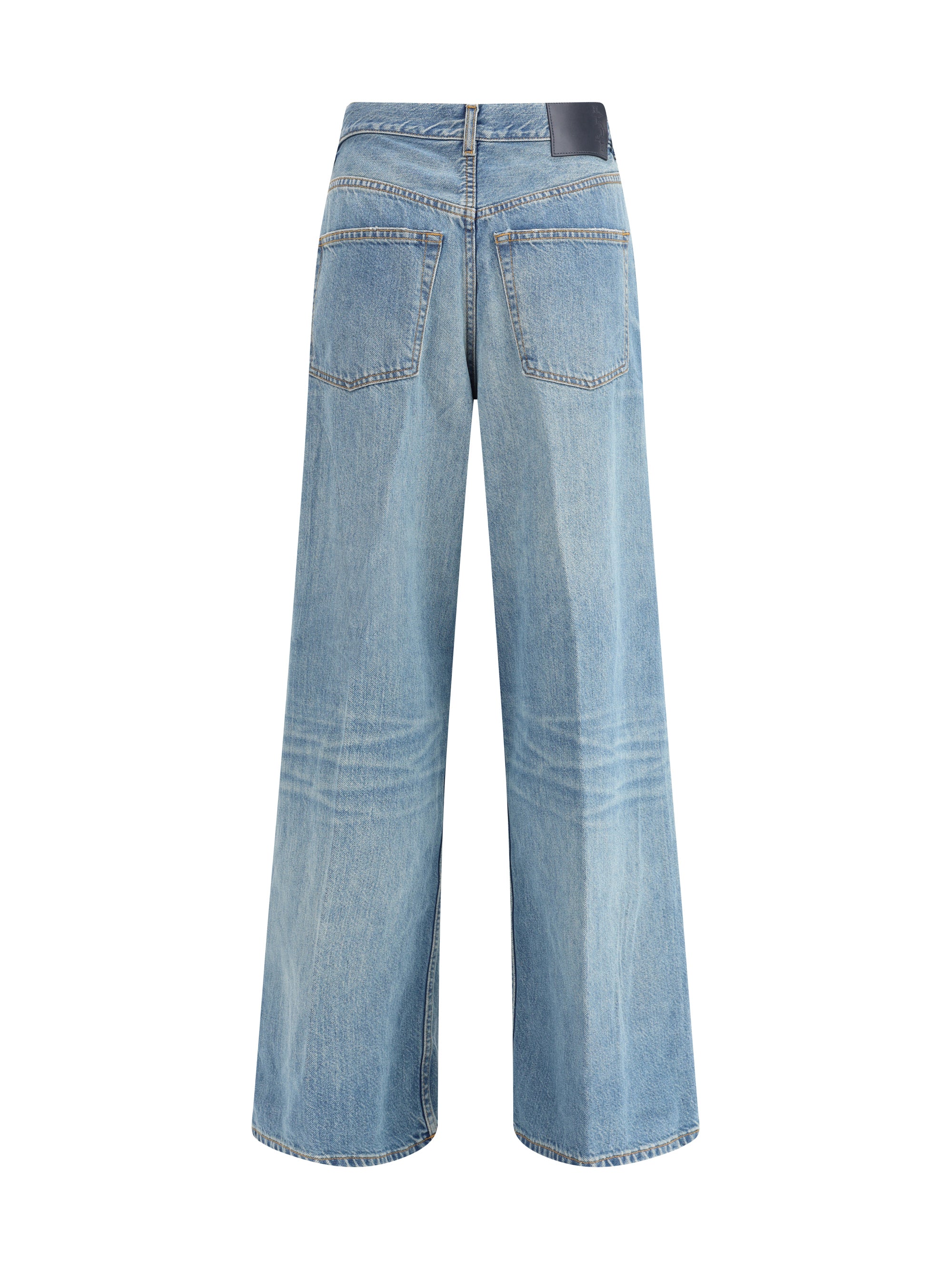 HAIKURE 28 wide-leg jeans