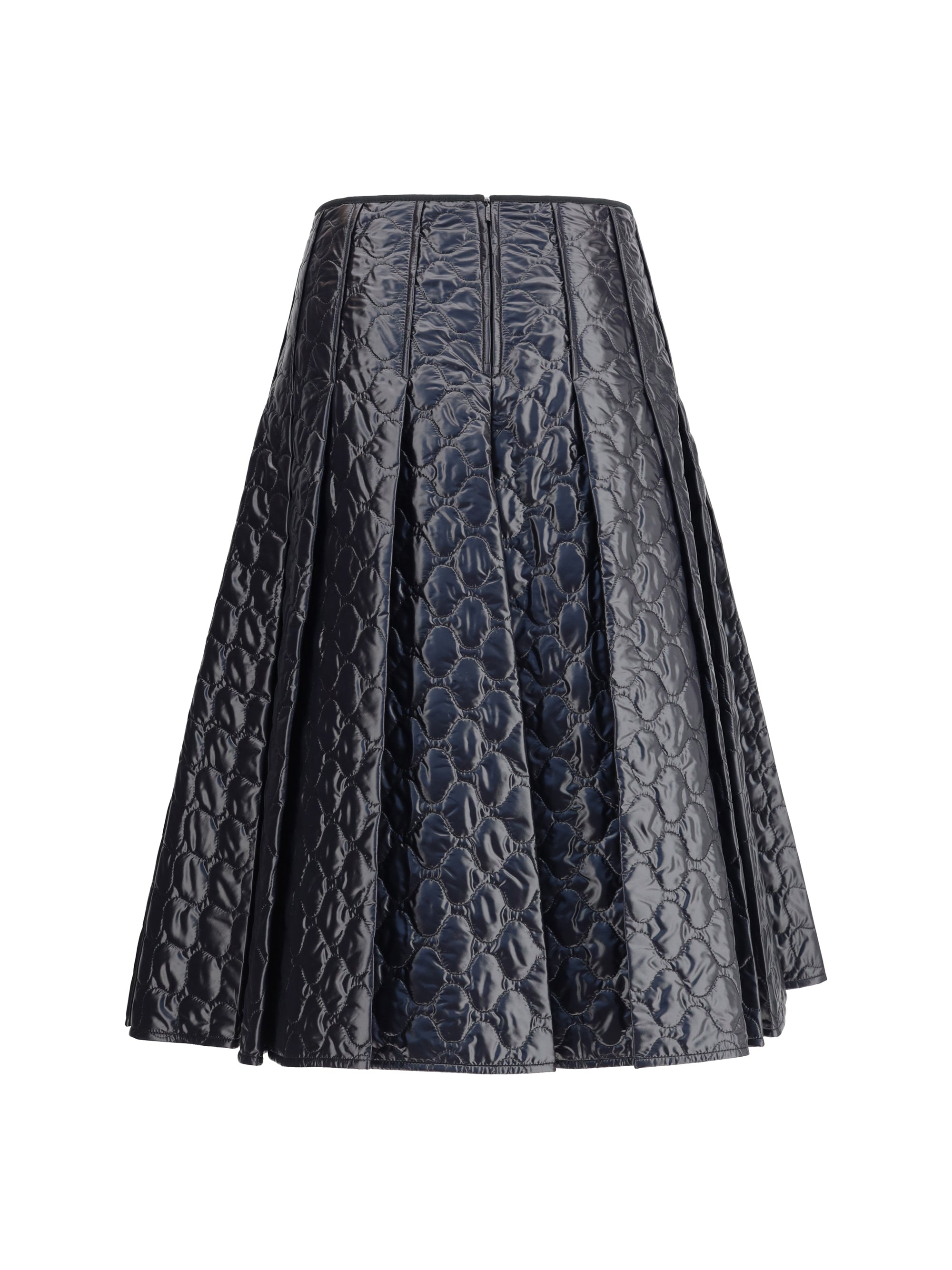 MONCLER 38 padded midi skirt