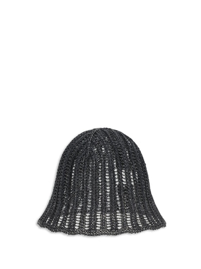 techno raffia hat