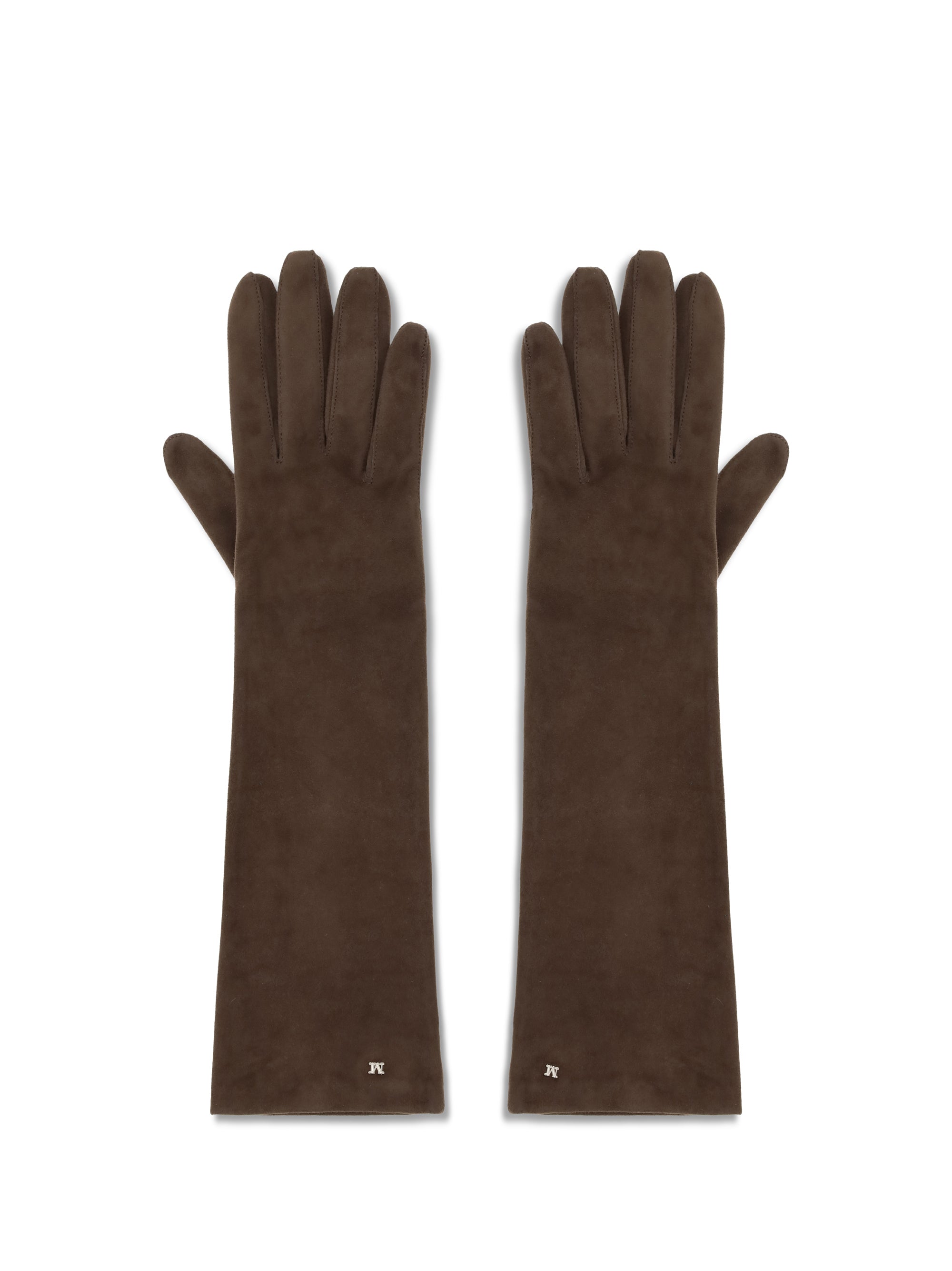 MAX MARA 7 afideesuede gloves