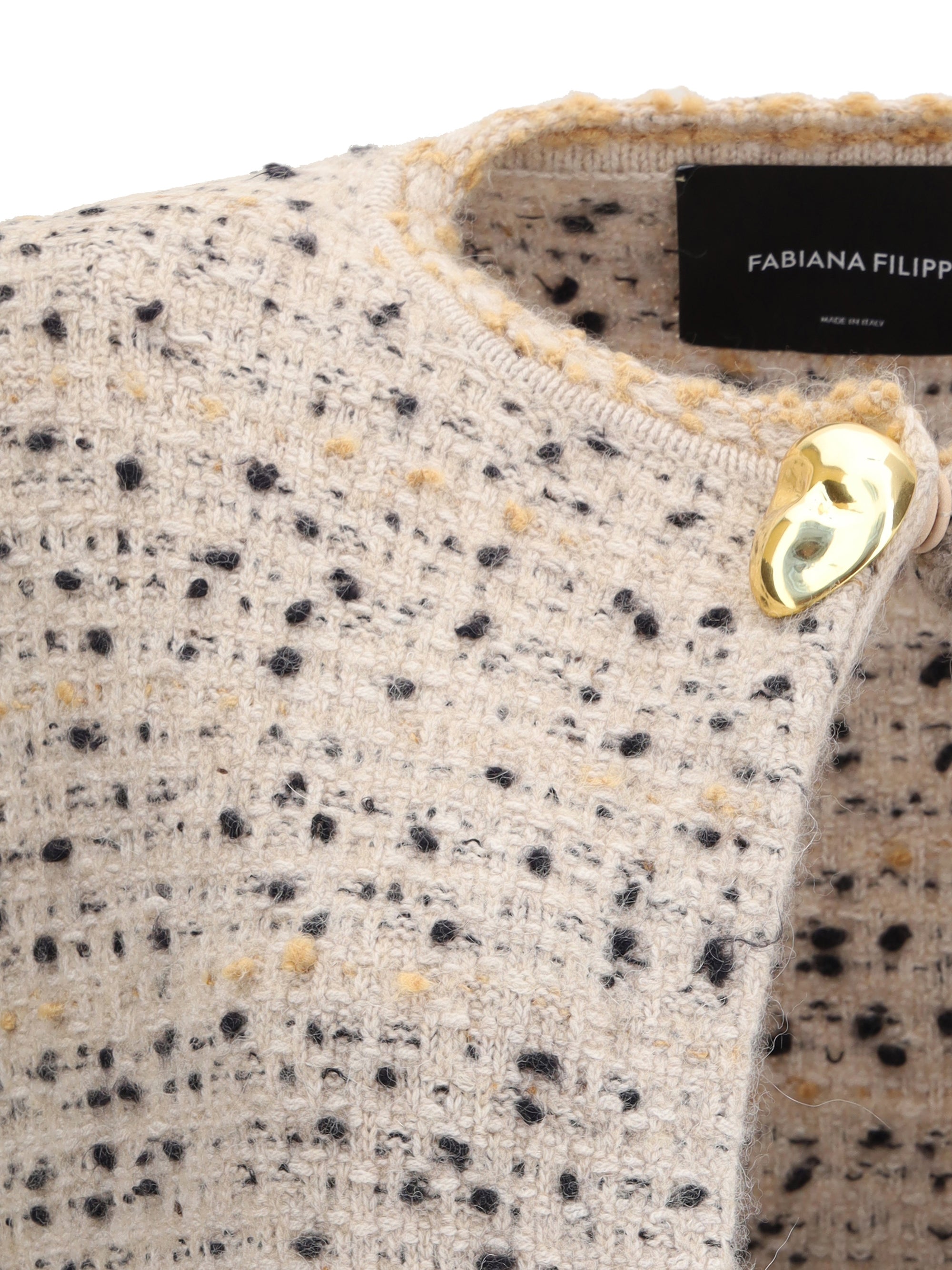 FABIANA FILIPPI 42 long knit jacket