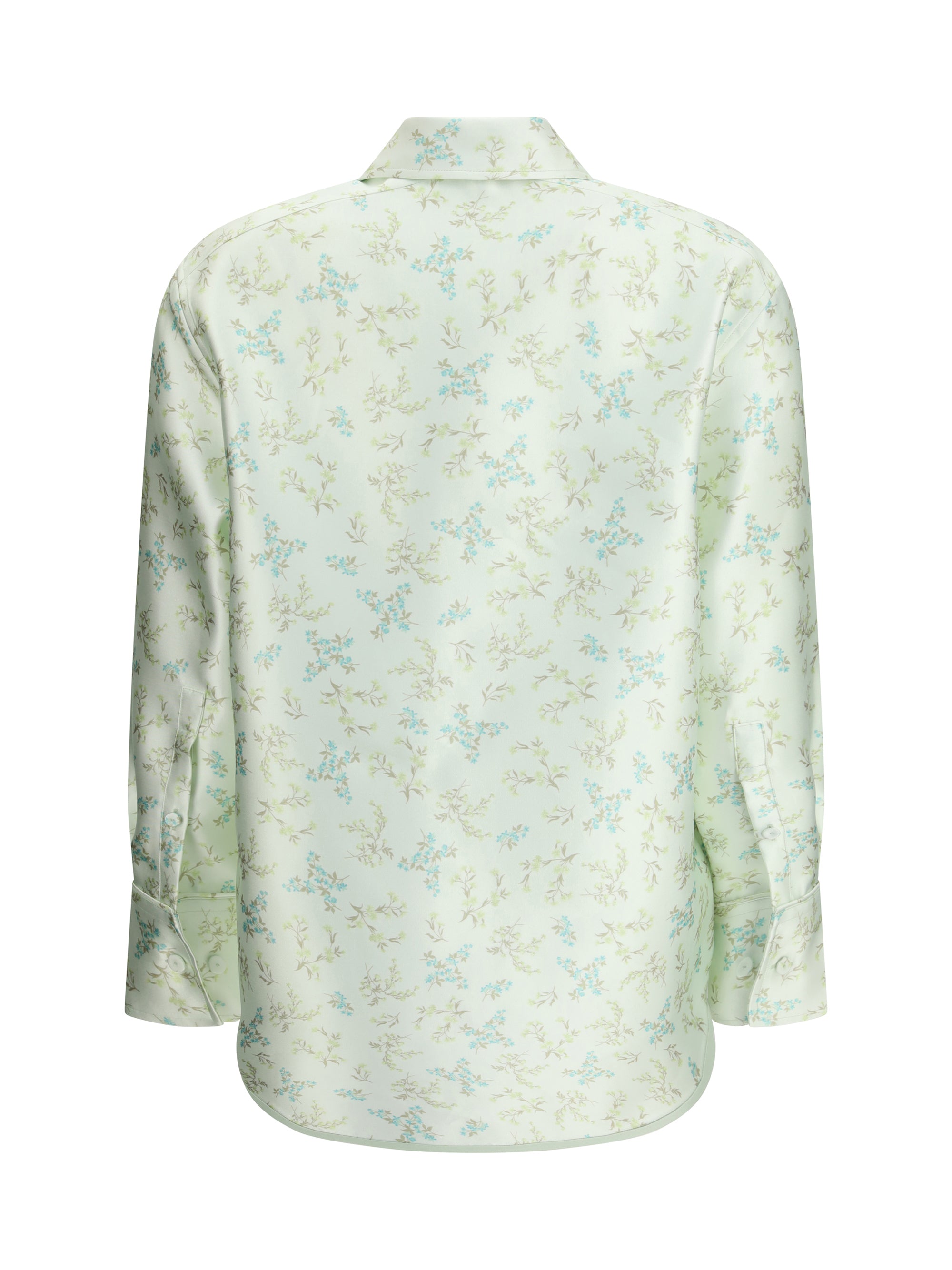 JIL SANDER 34 floral-print shirt