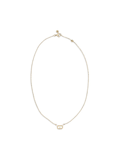 ovalette necklace with swarovsky® crystals