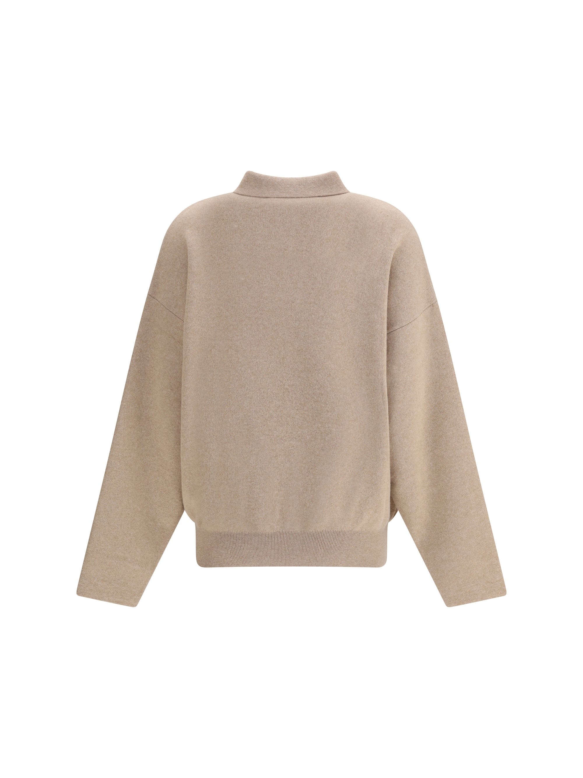 JACQUEMUS 34 polo sweater la maille vareuse pallone