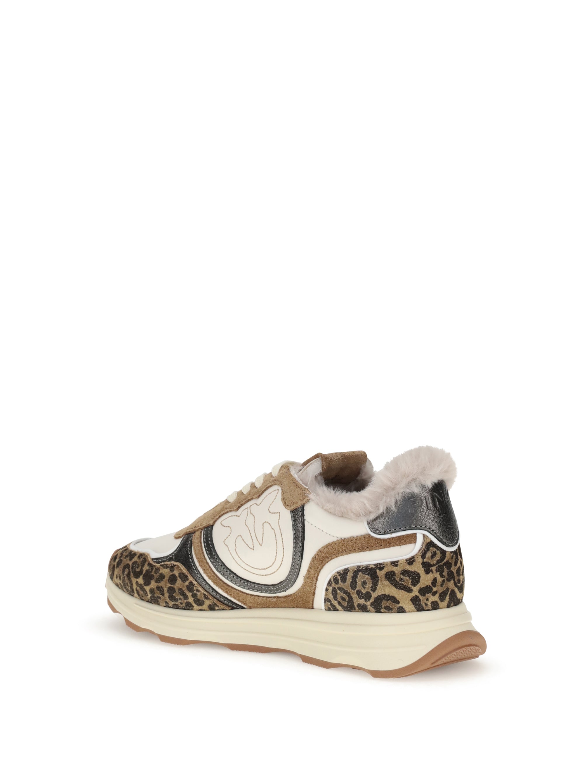 PINKO 37 zoe 01 leopard sneakers