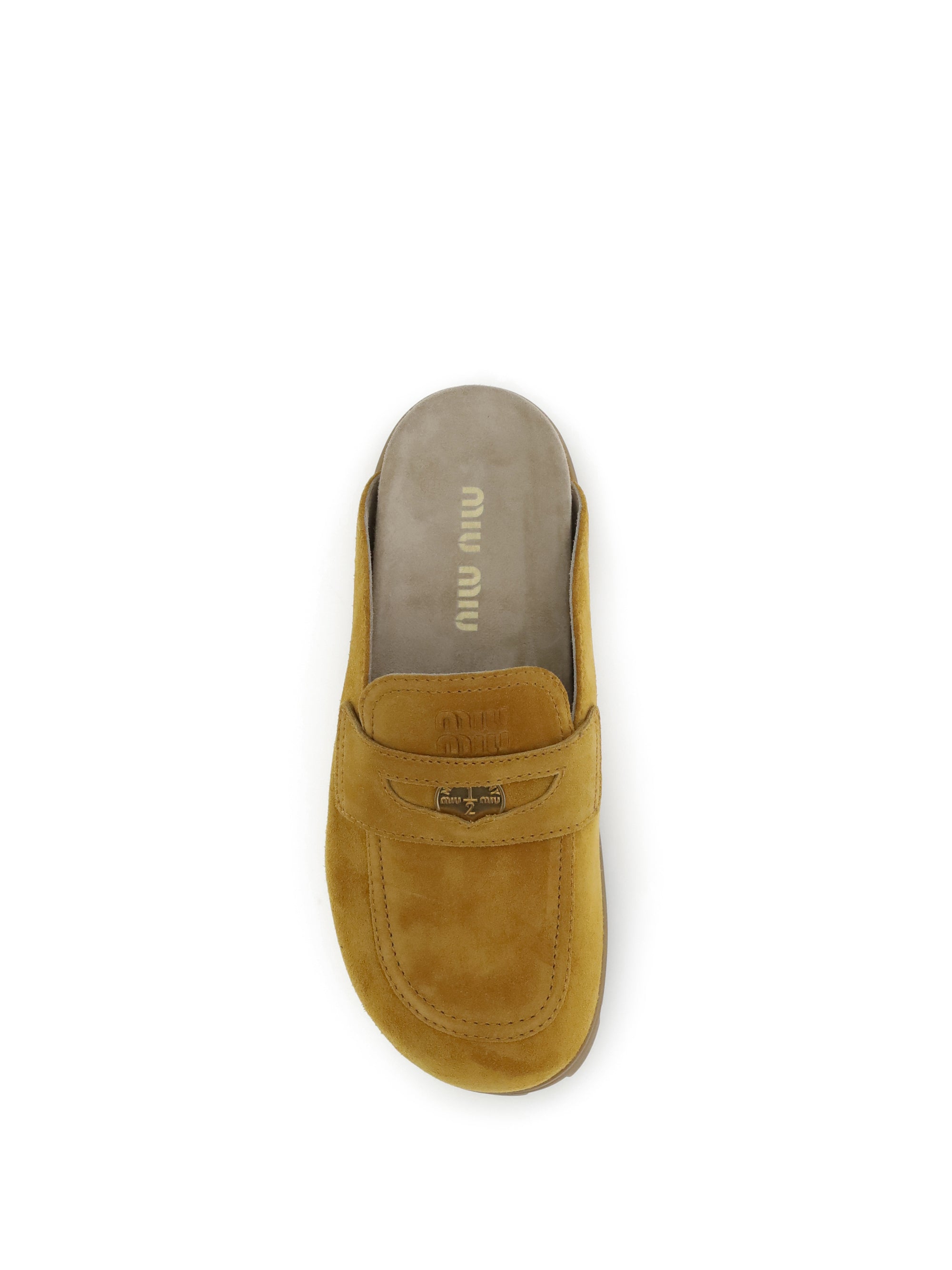 MIU MIU 36 suede mules