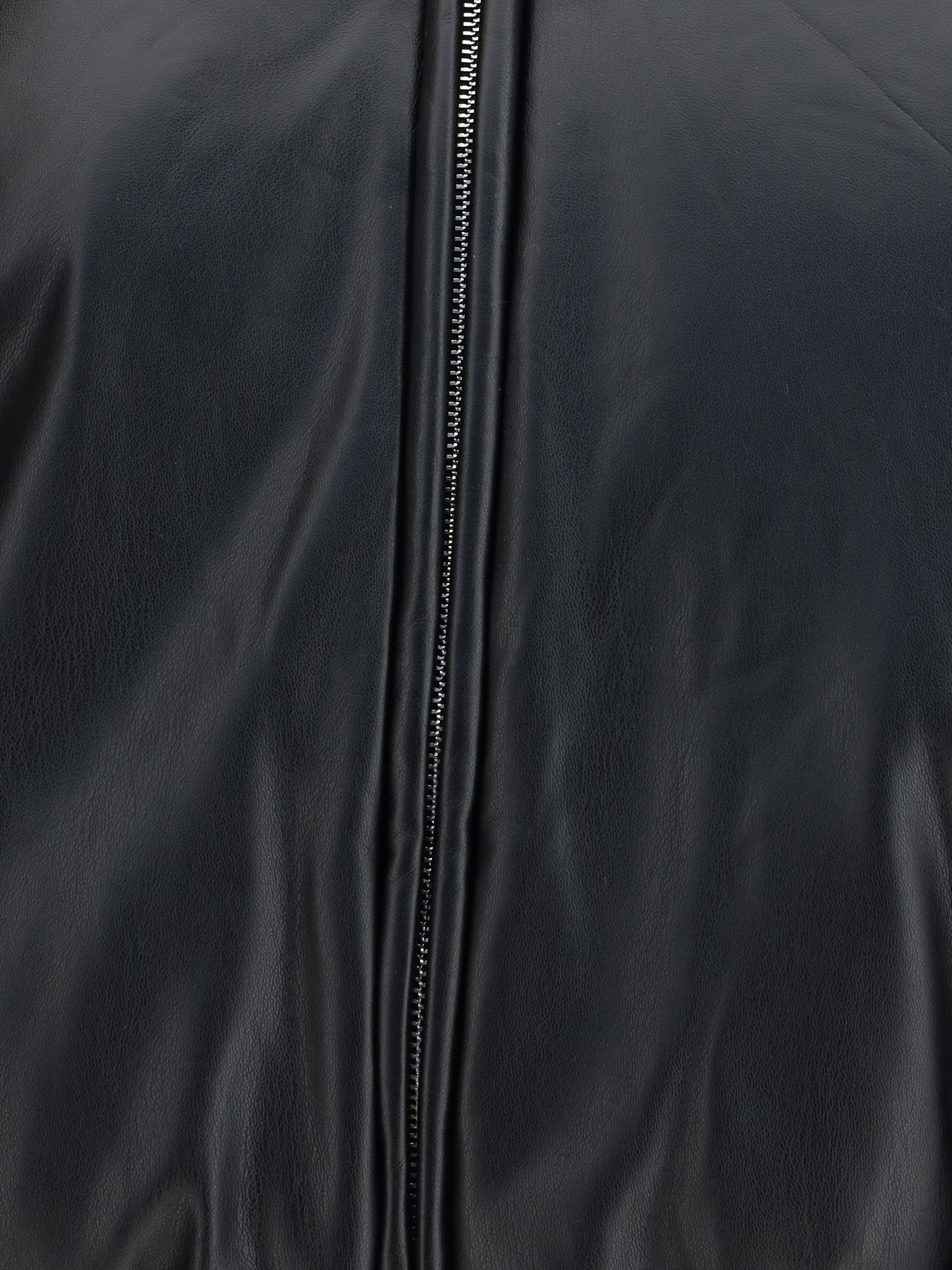 ACNE STUDIOS 34 faux leather bomber jacket
