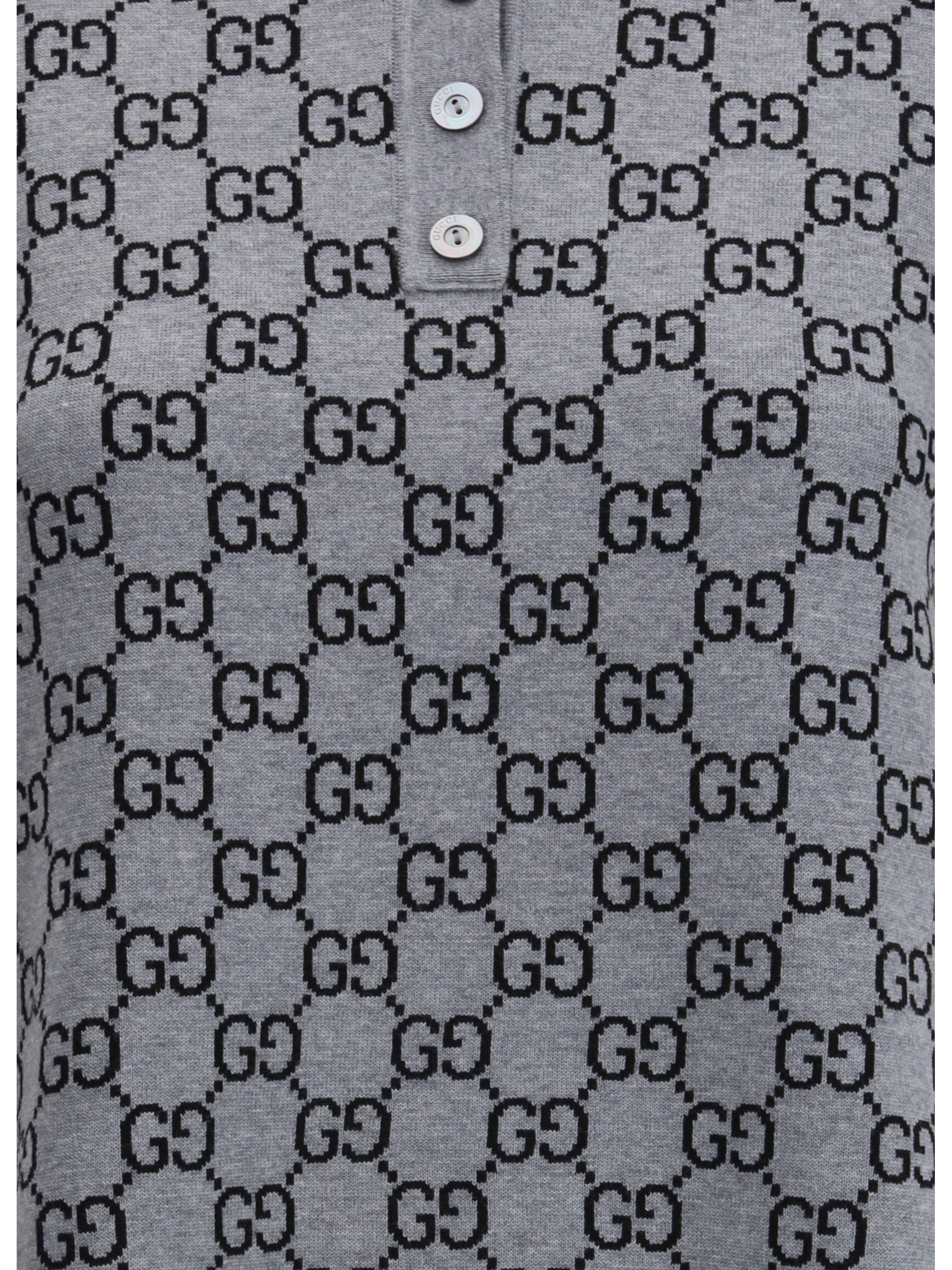 GUCCI M gg supreme polo dress
