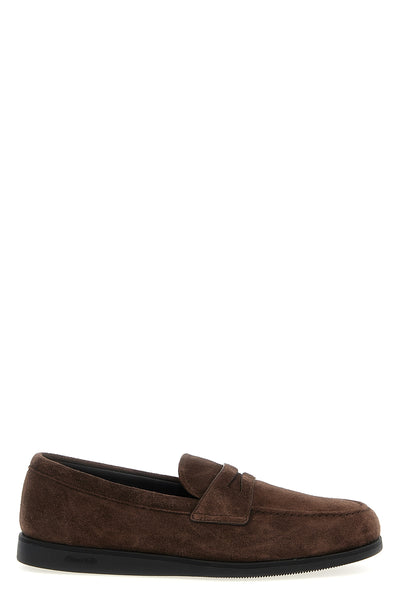 portsmouth suede loafers