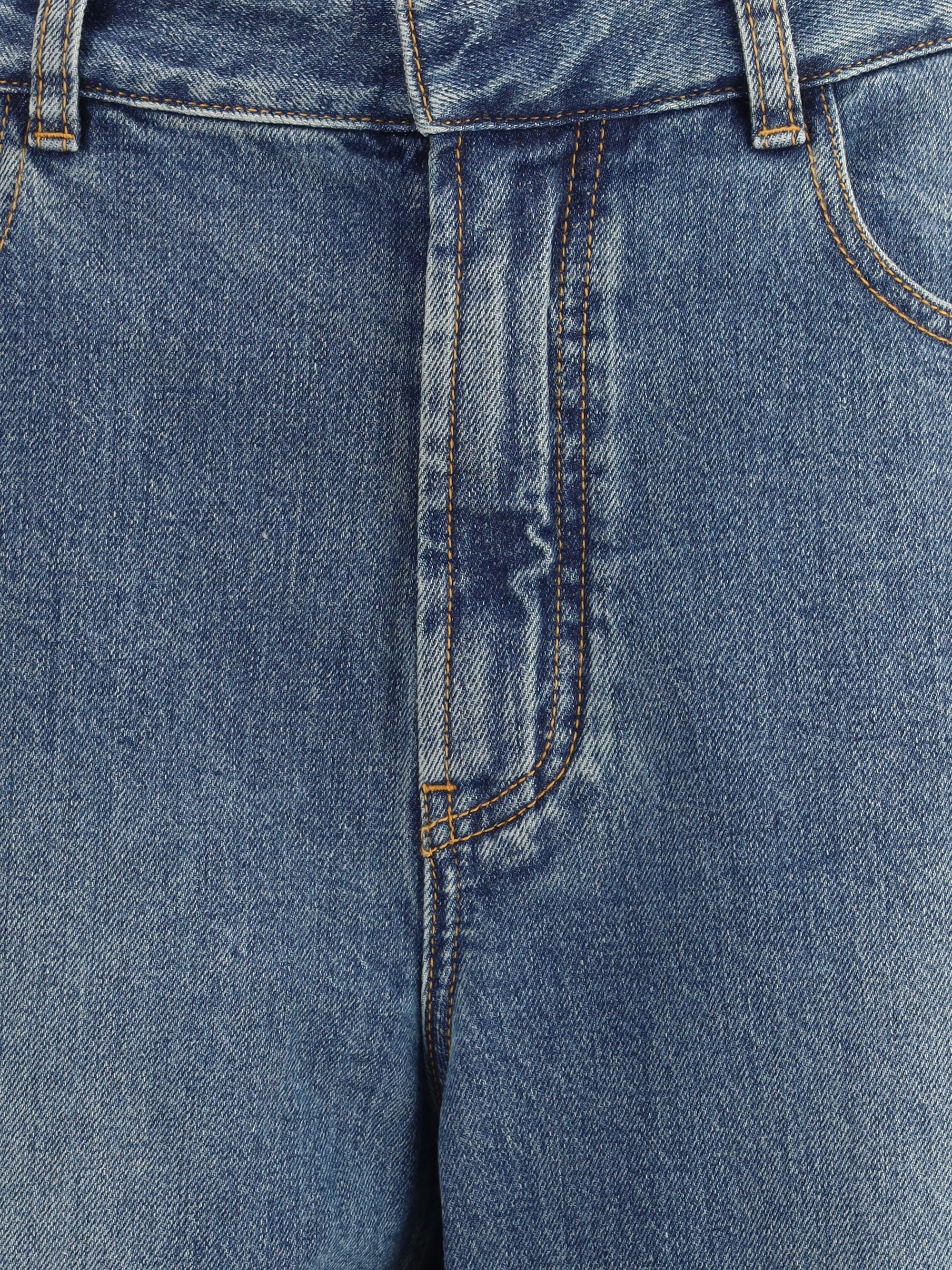 ALAIA 36 twisted jeans