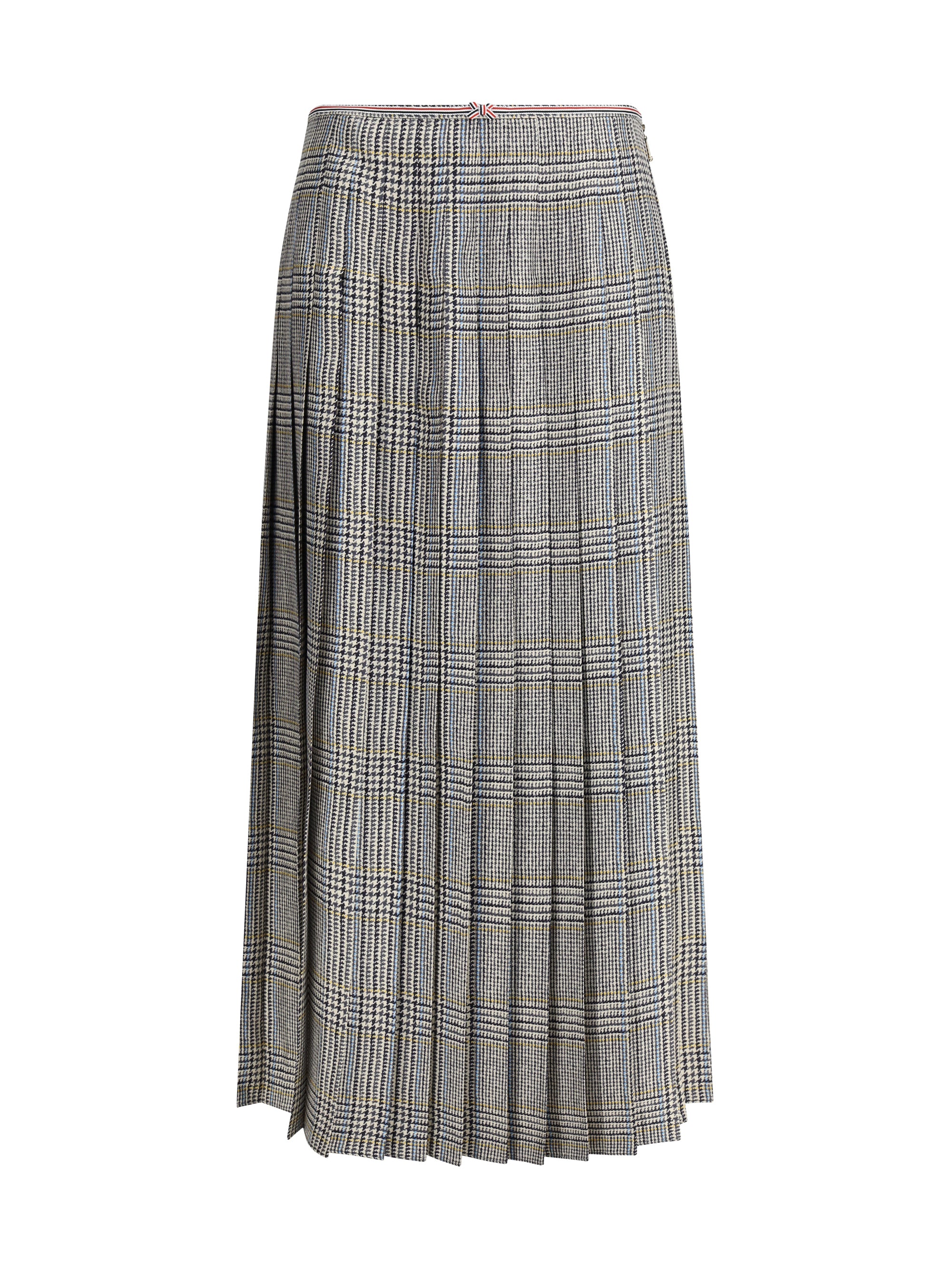 THOM BROWNE 40 silk tweed skirt