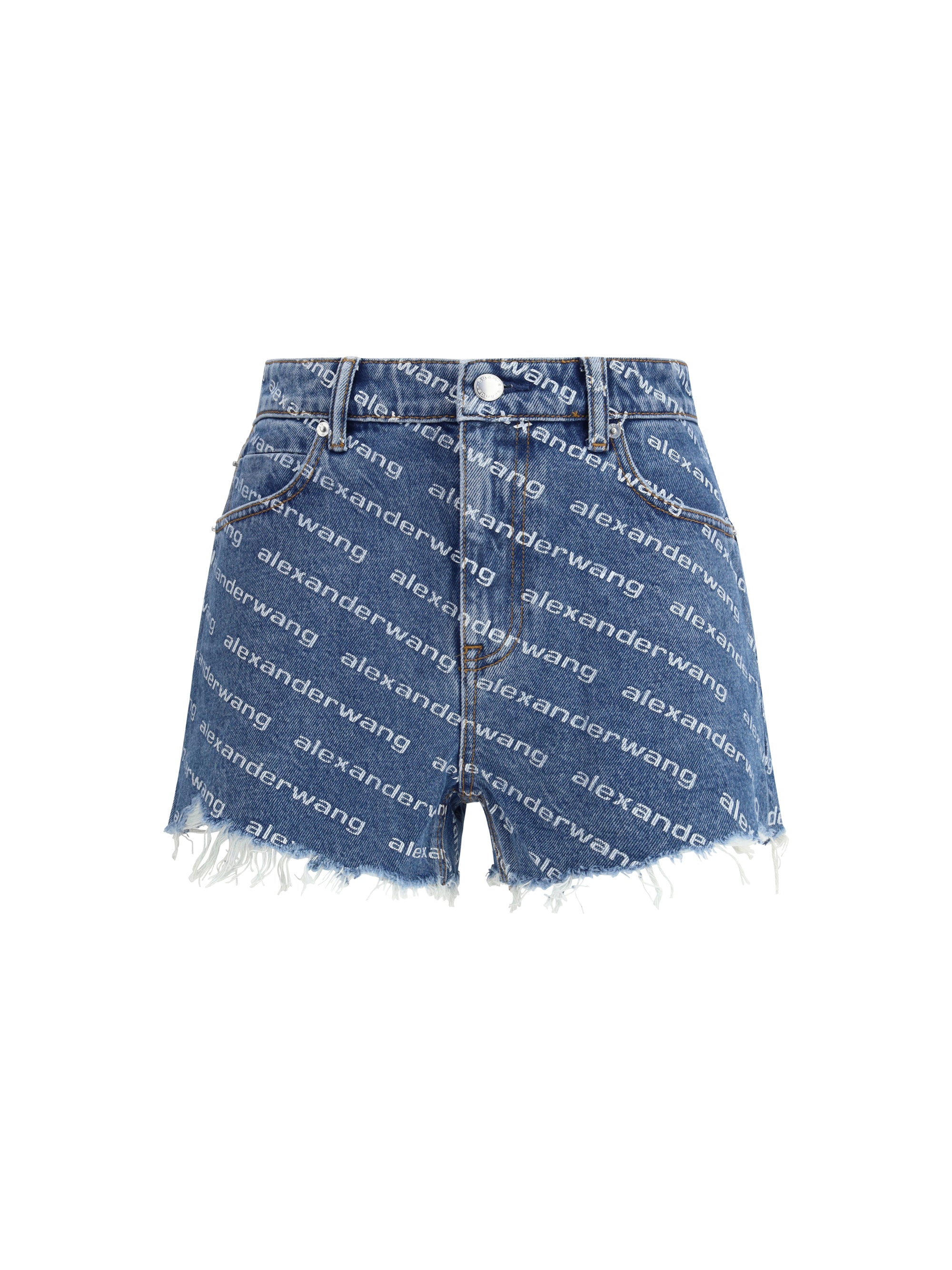 ALEXANDER WANG 25 bite denim shorts