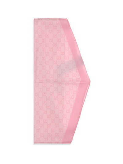 printed silk twill scarf