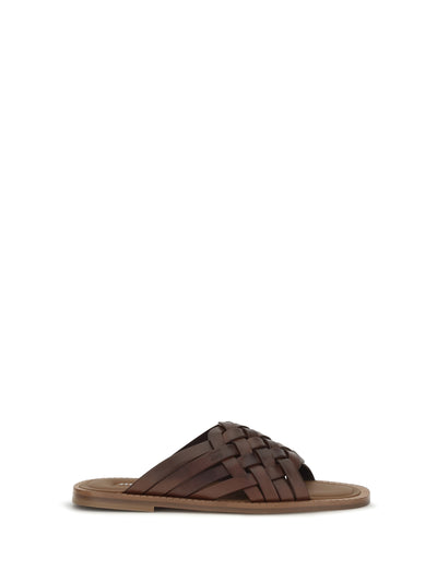 leather sandals