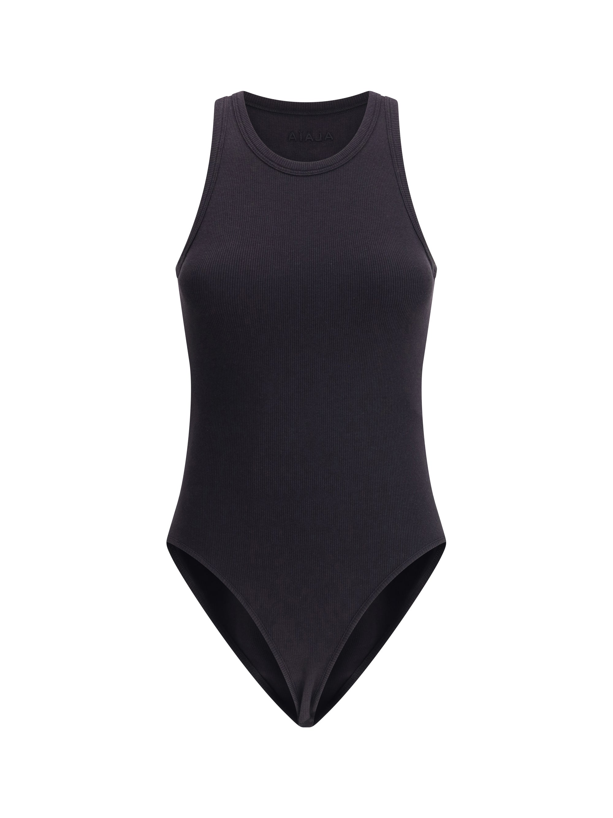 ALAIA 38 halter ribbed bodysuit