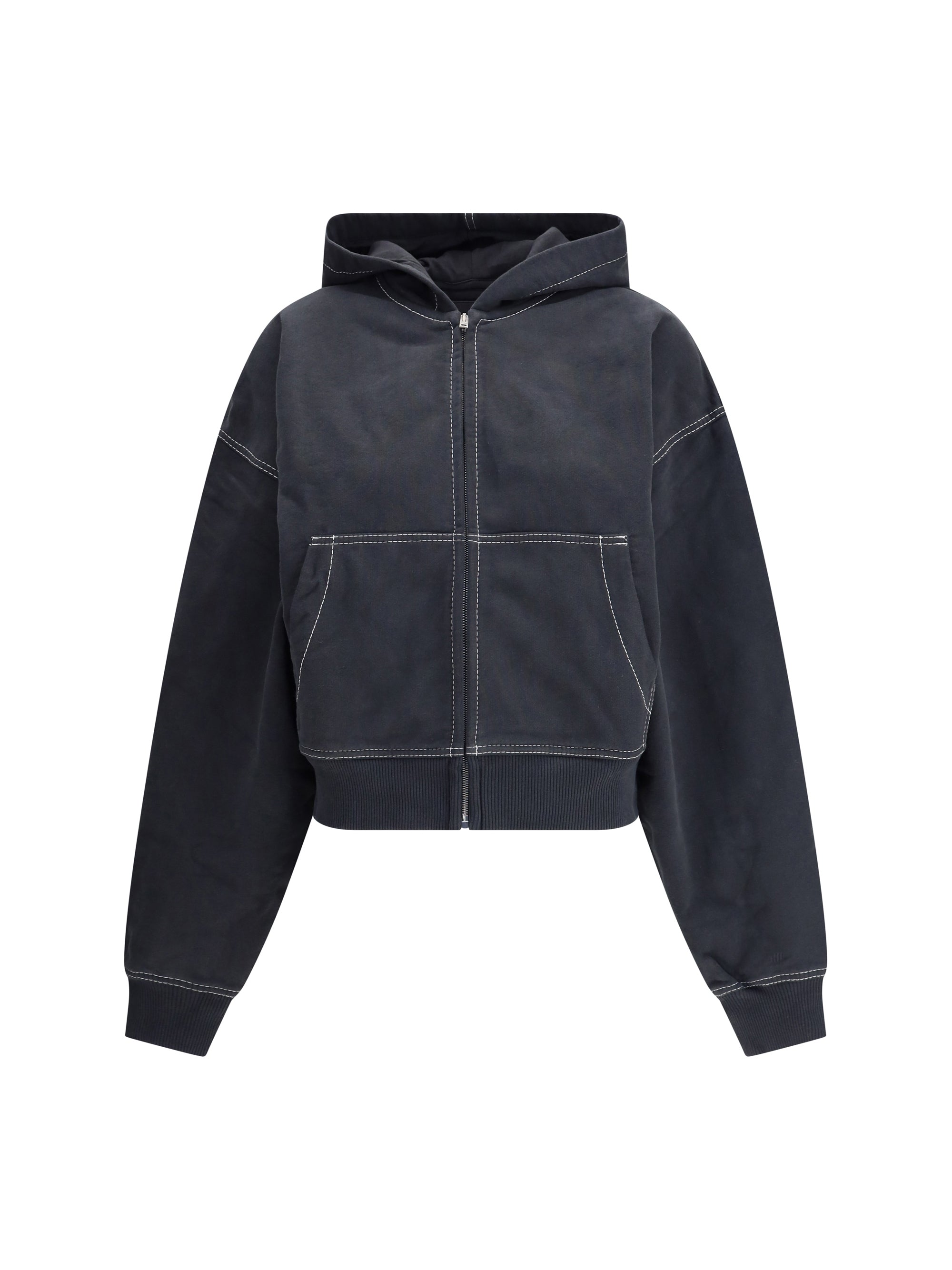 ACNE STUDIOS S cropped zip-up hoodie