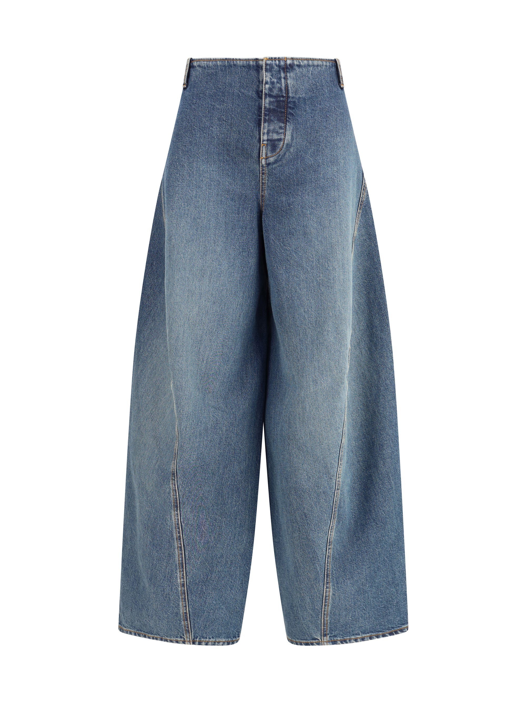 ALAIA 36 cargo trousers in denim