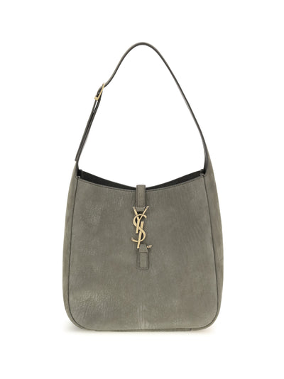 5 à 7 supple small bag in grained nubuck