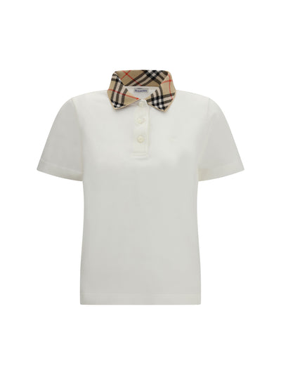check cotton polo shirt