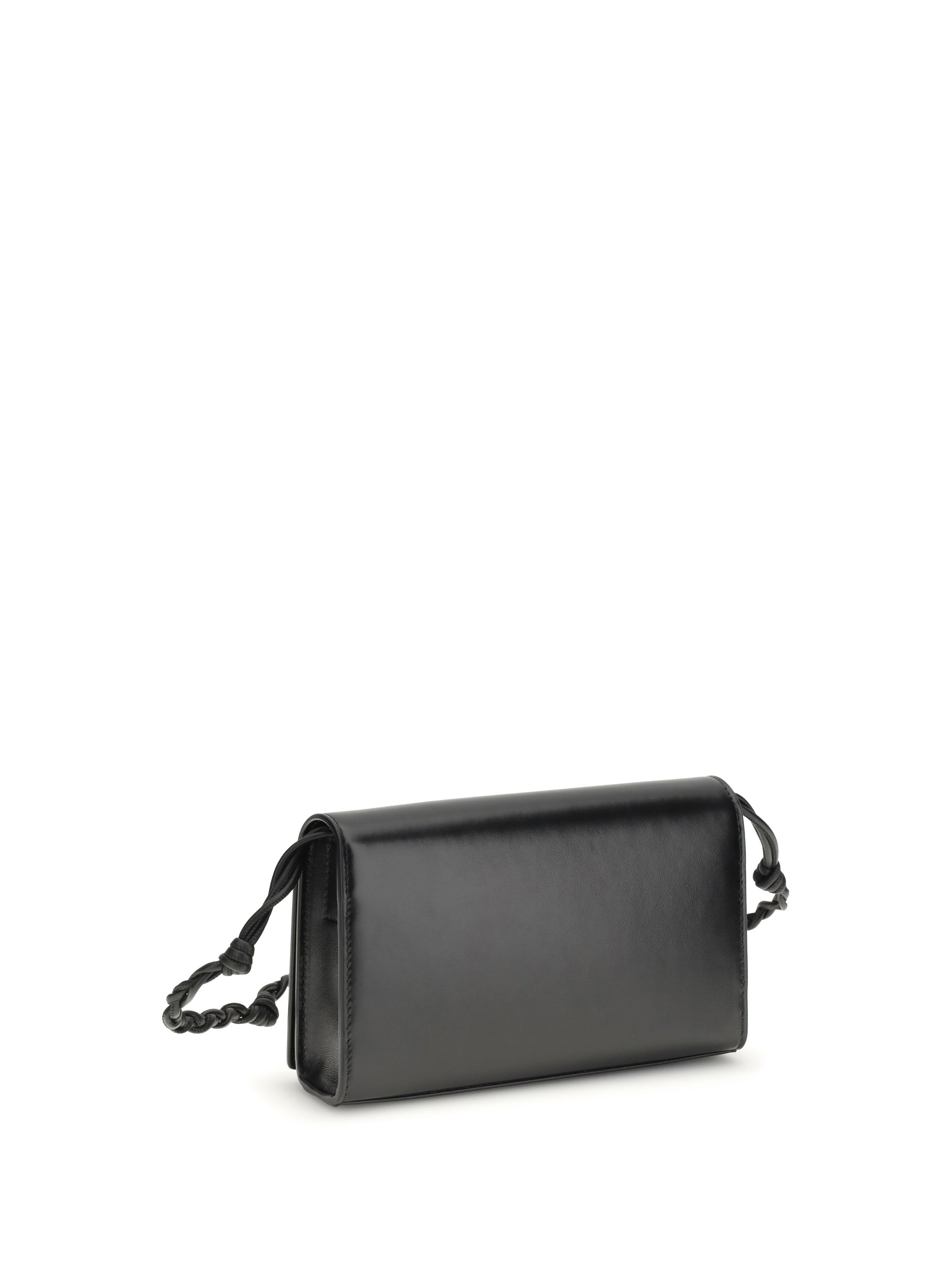 JIL SANDER OS tangle wallet with shoulder strap
