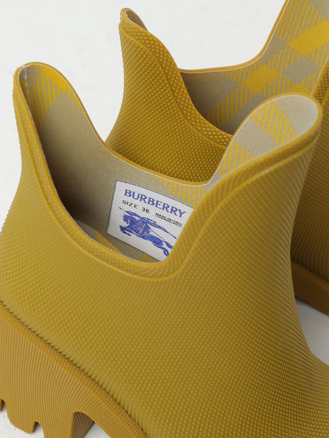BURBERRY 36 marsh rubber boots