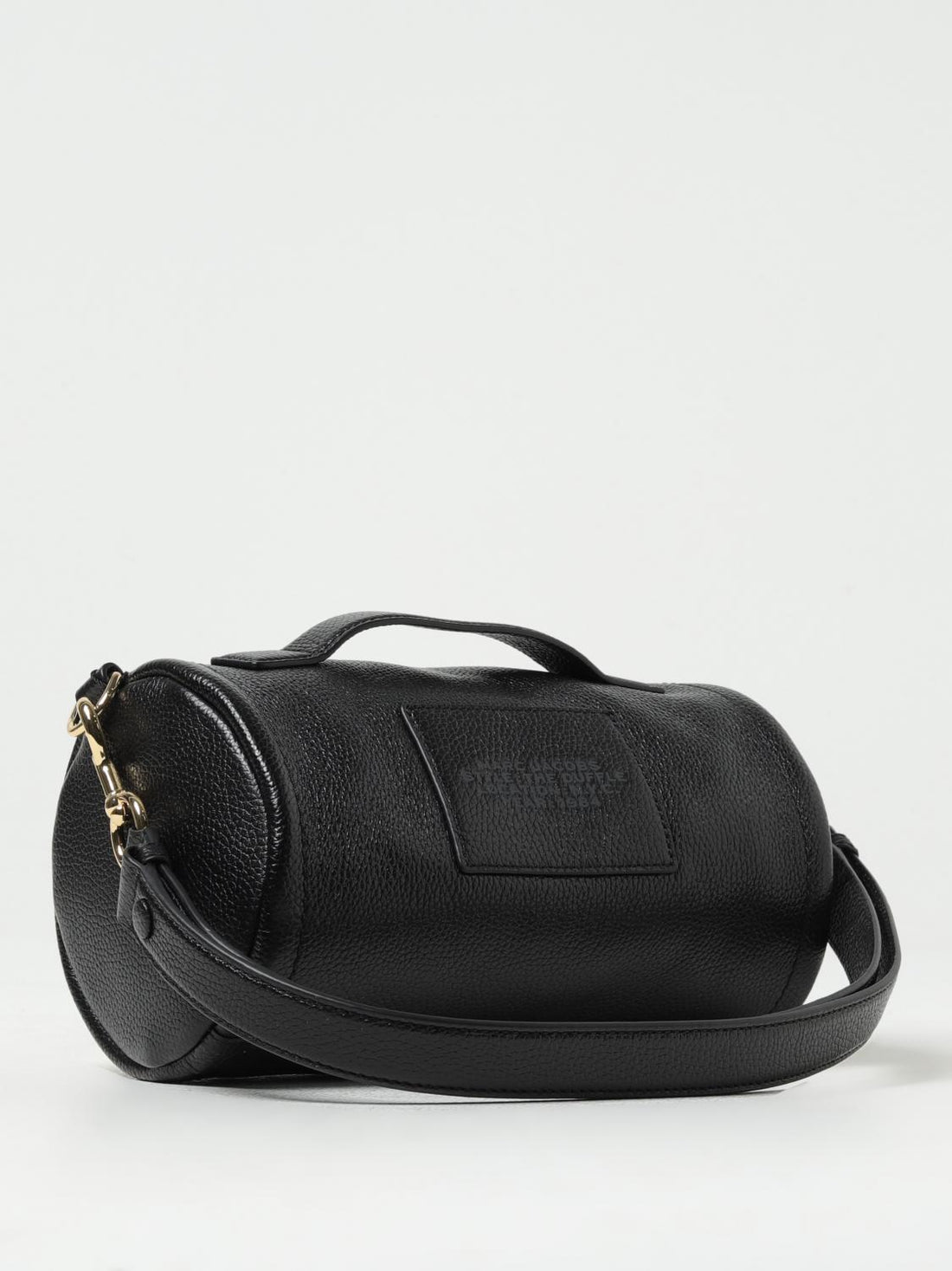 the duffle bag in grained leather