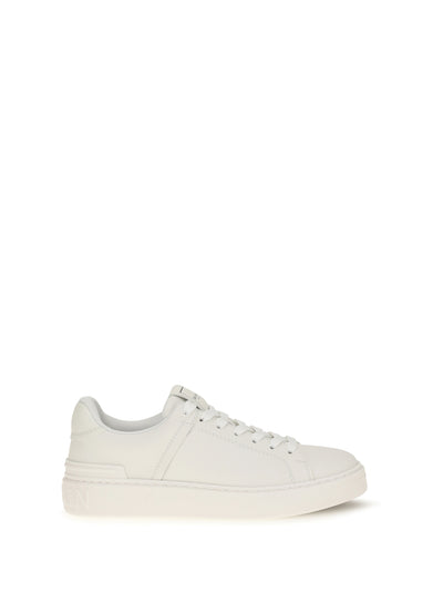 b-court leather sneakers