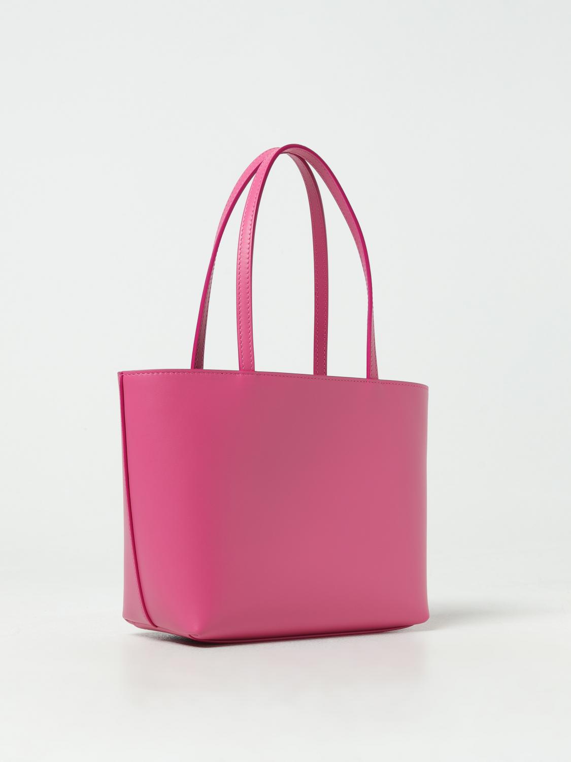 DOLCE & GABBANA OS bag in leather with monogram