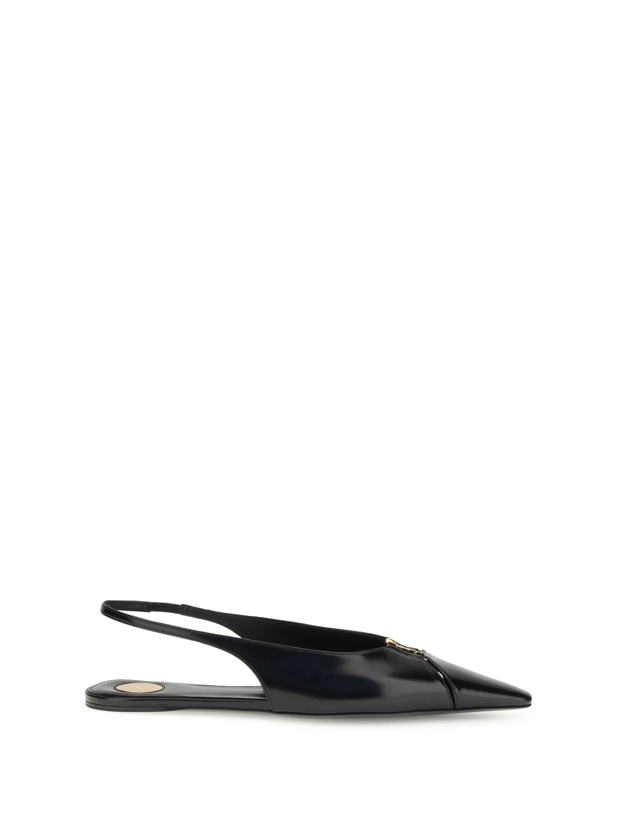 SAINT LAURENT 36 babylon ballerinas