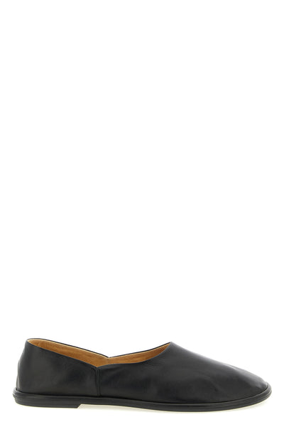 canal smooth leather loafers