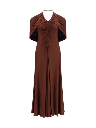 jersey midi dress