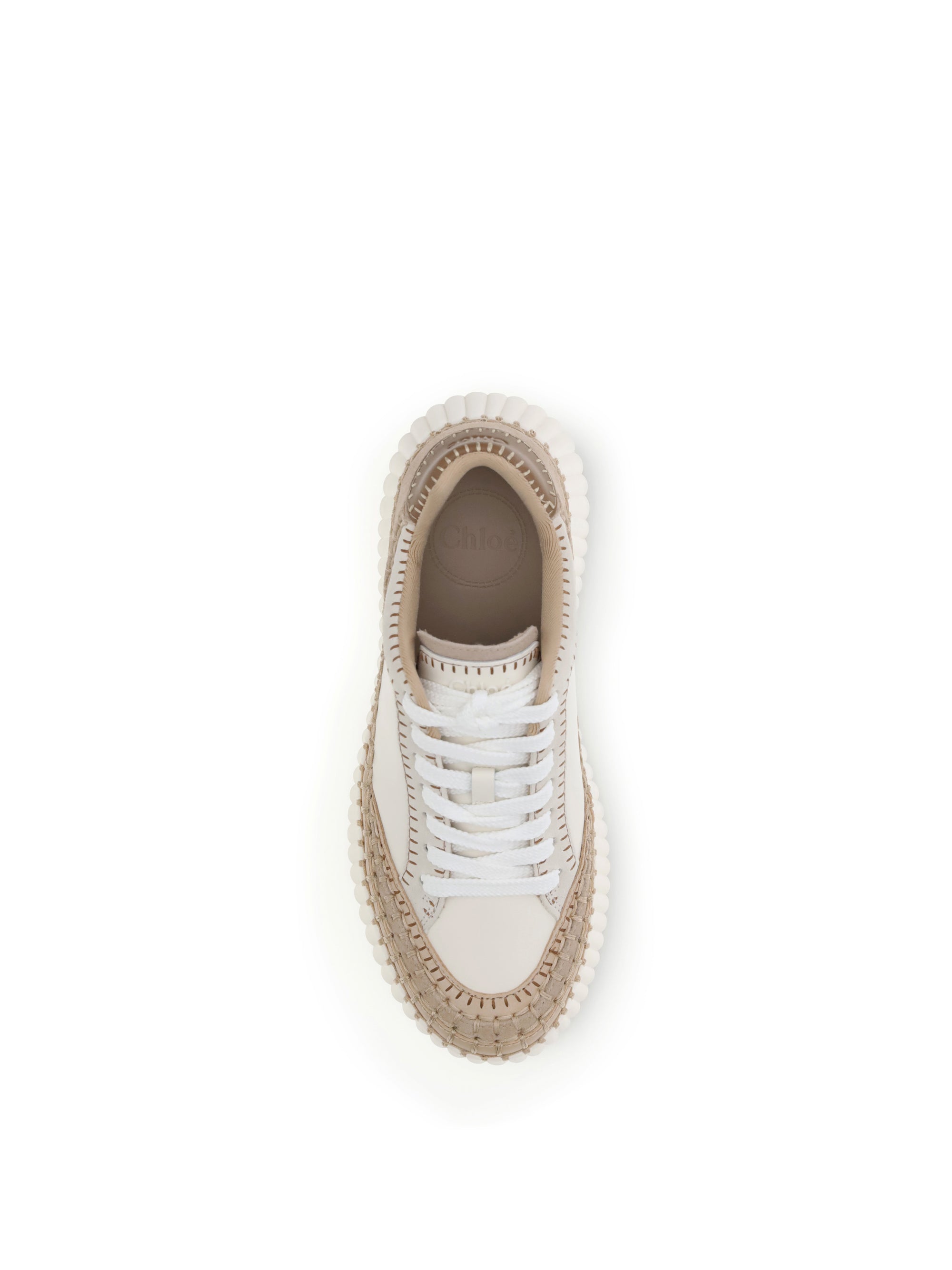 CHLOÉ 36 nama wedge sneakers