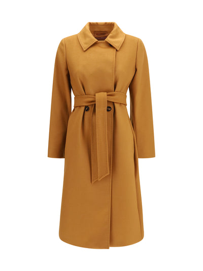 double breasted wool coat