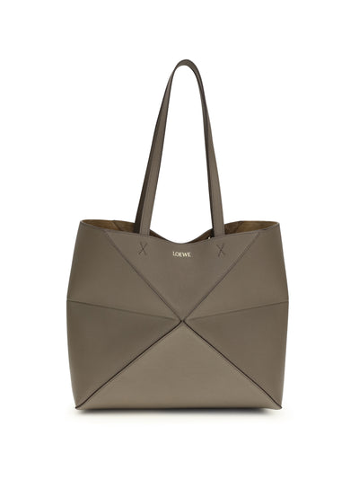 medium puzzle fold tote bag
