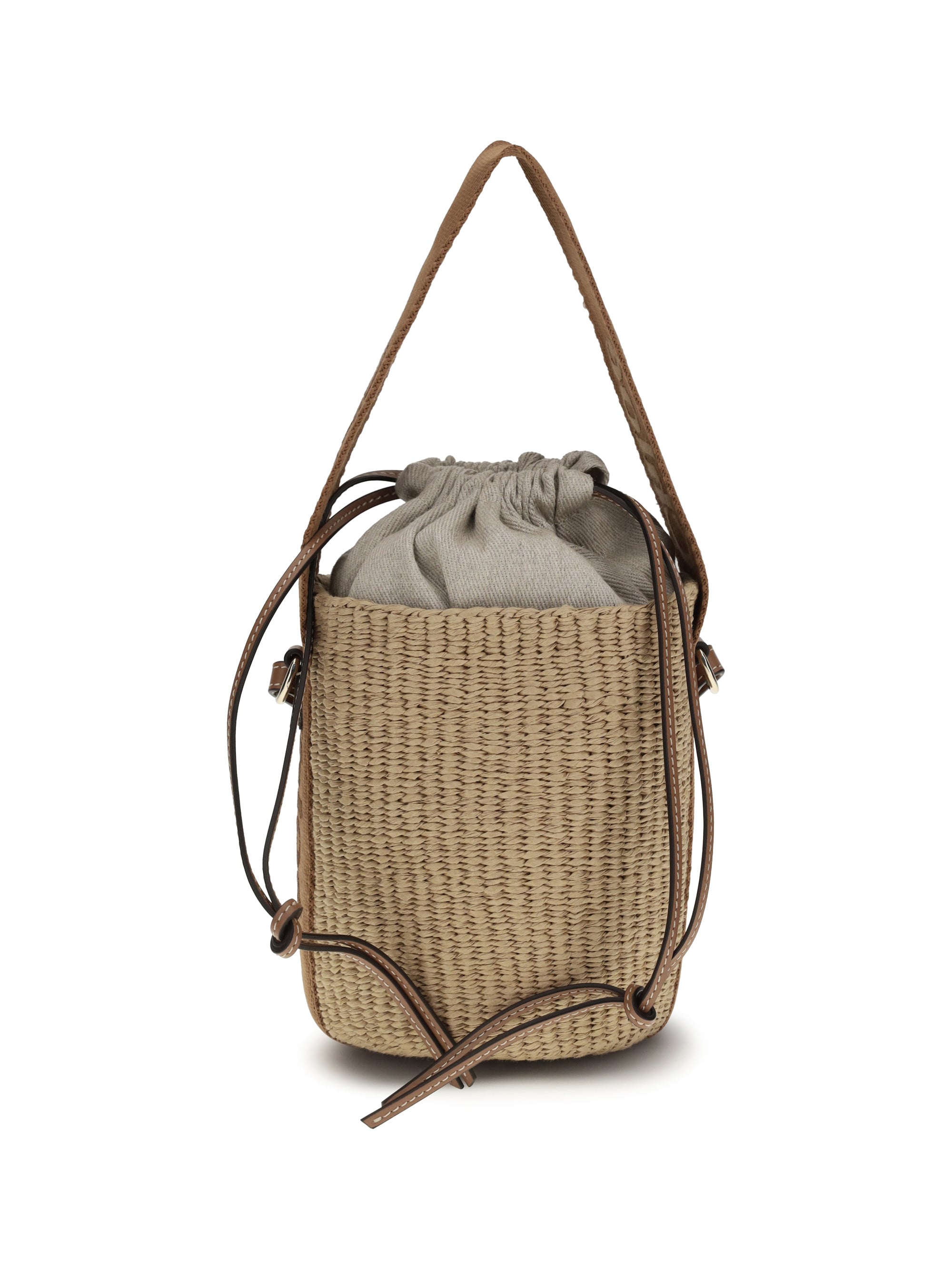 CHLOÉ OS woody bucket bag