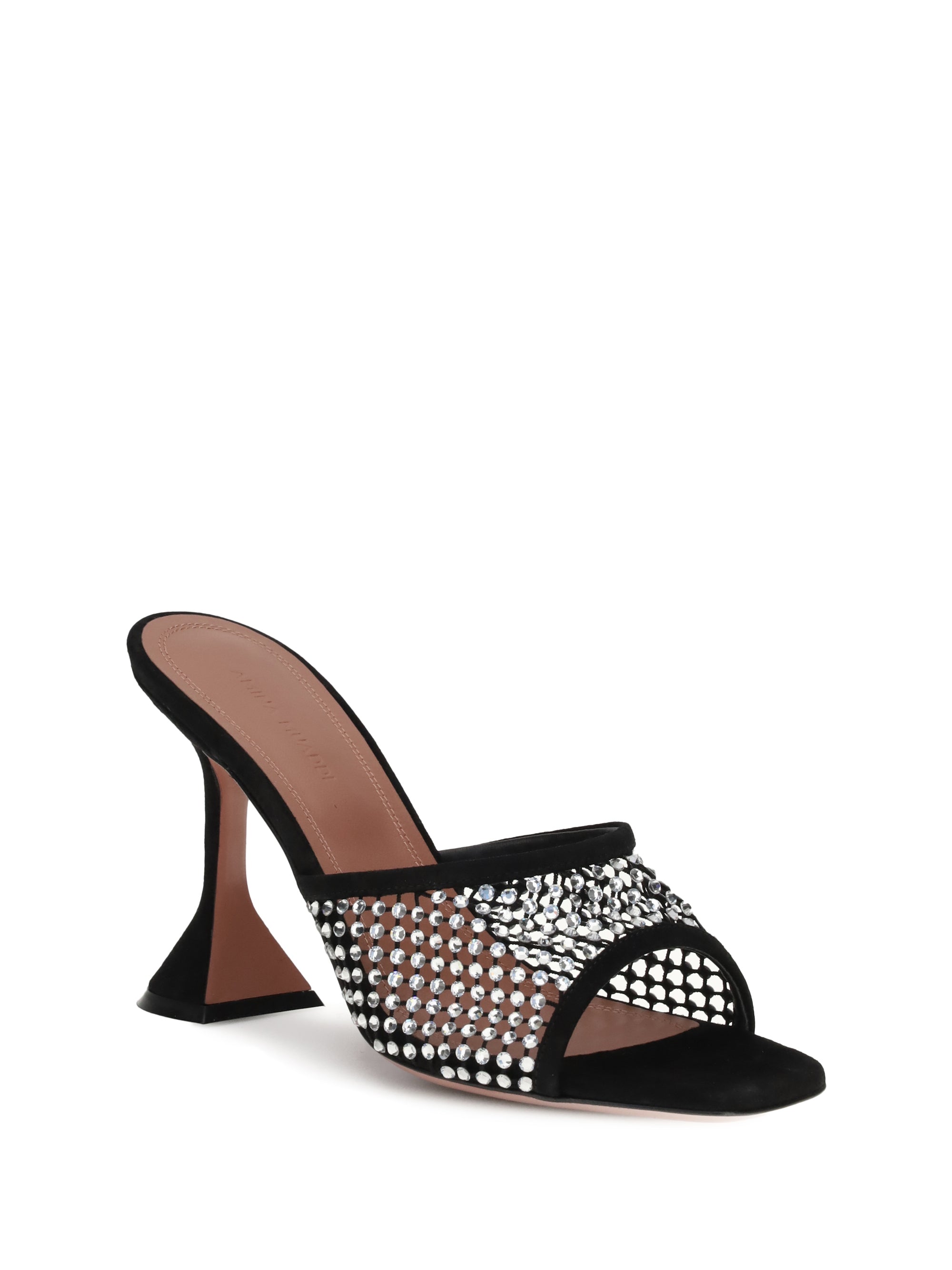 AMINA MUADDI 39 lupita crystal sandals