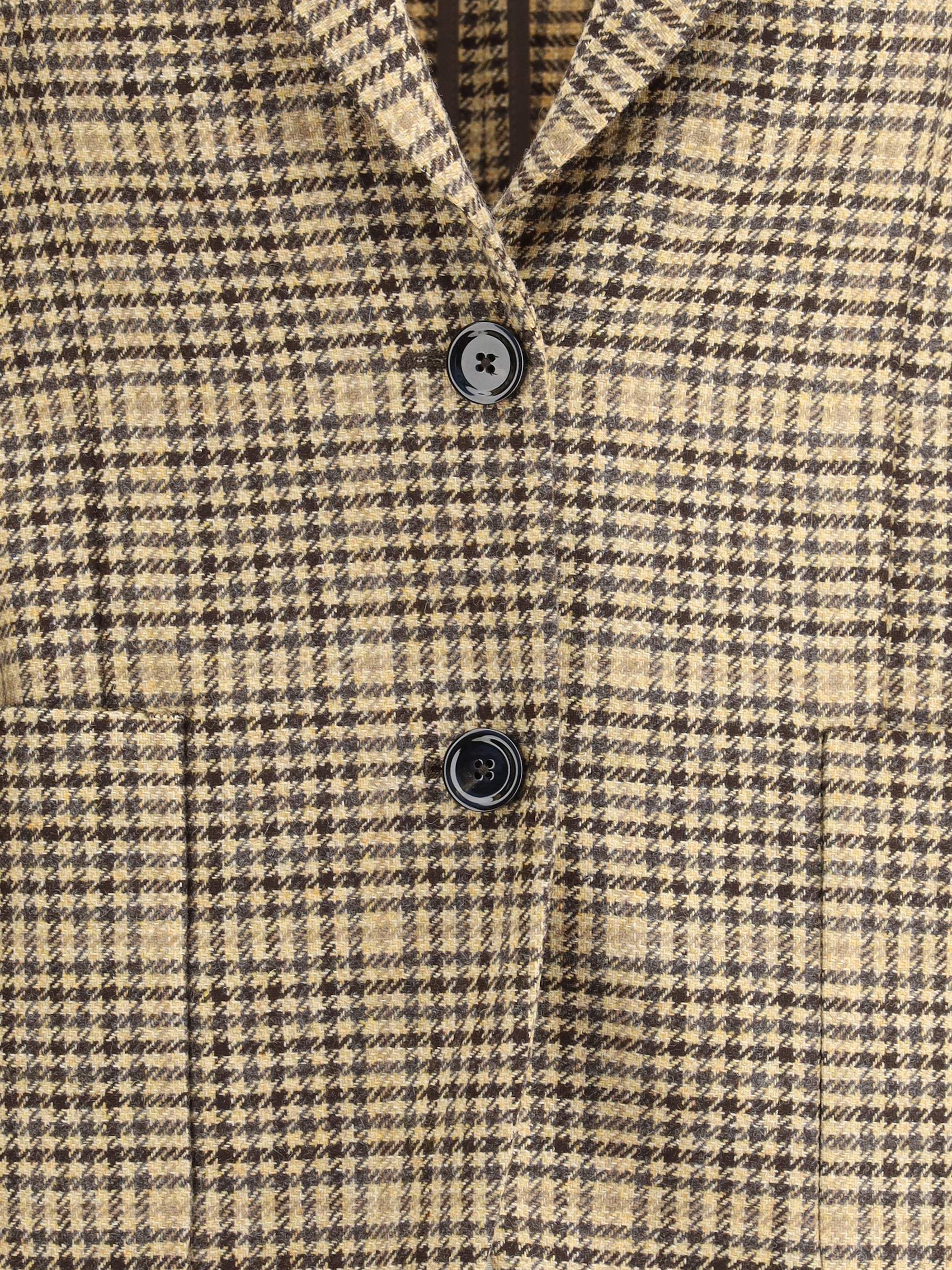 LARDINI 44 houndstooth blazer