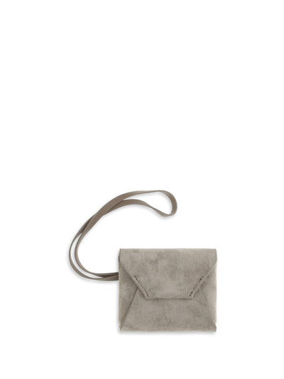 suede bag charm