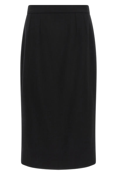 the dolce&gabbana midi skirt defines the essence of contemporary tailoring throu