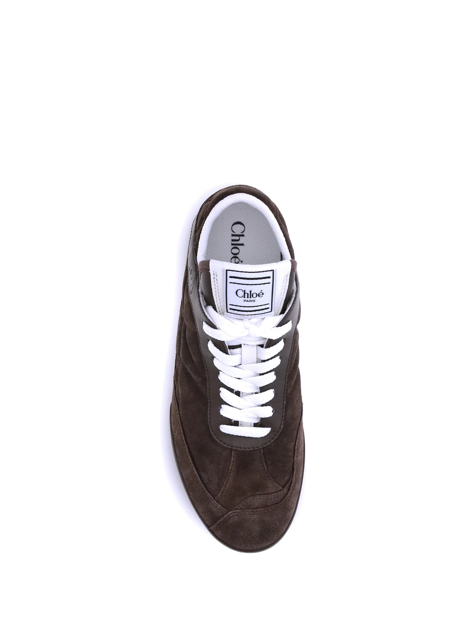 CHLOÉ 36 suede kick sneakers