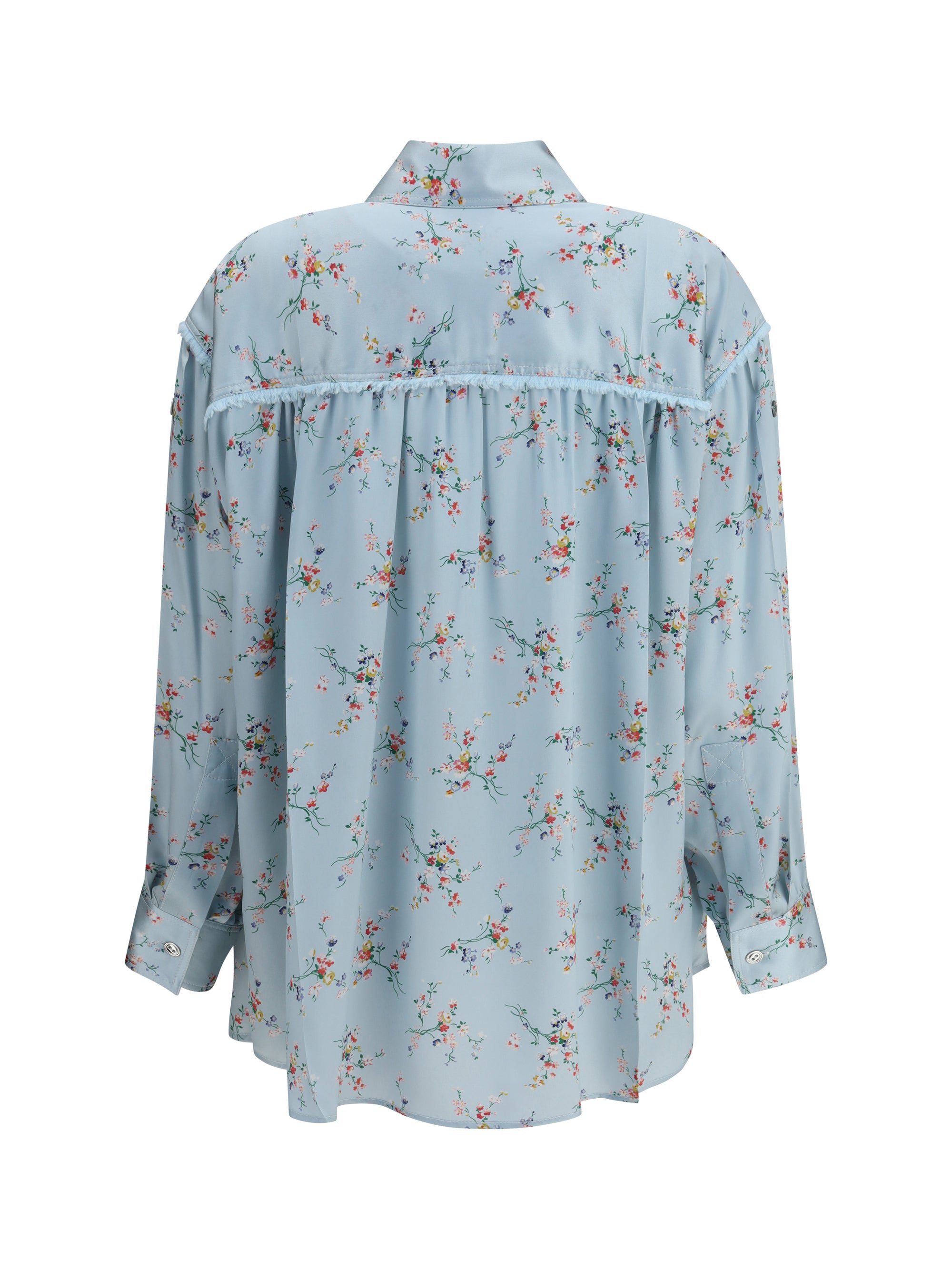 BOTTEGA VENETA 40 silk floral shirt