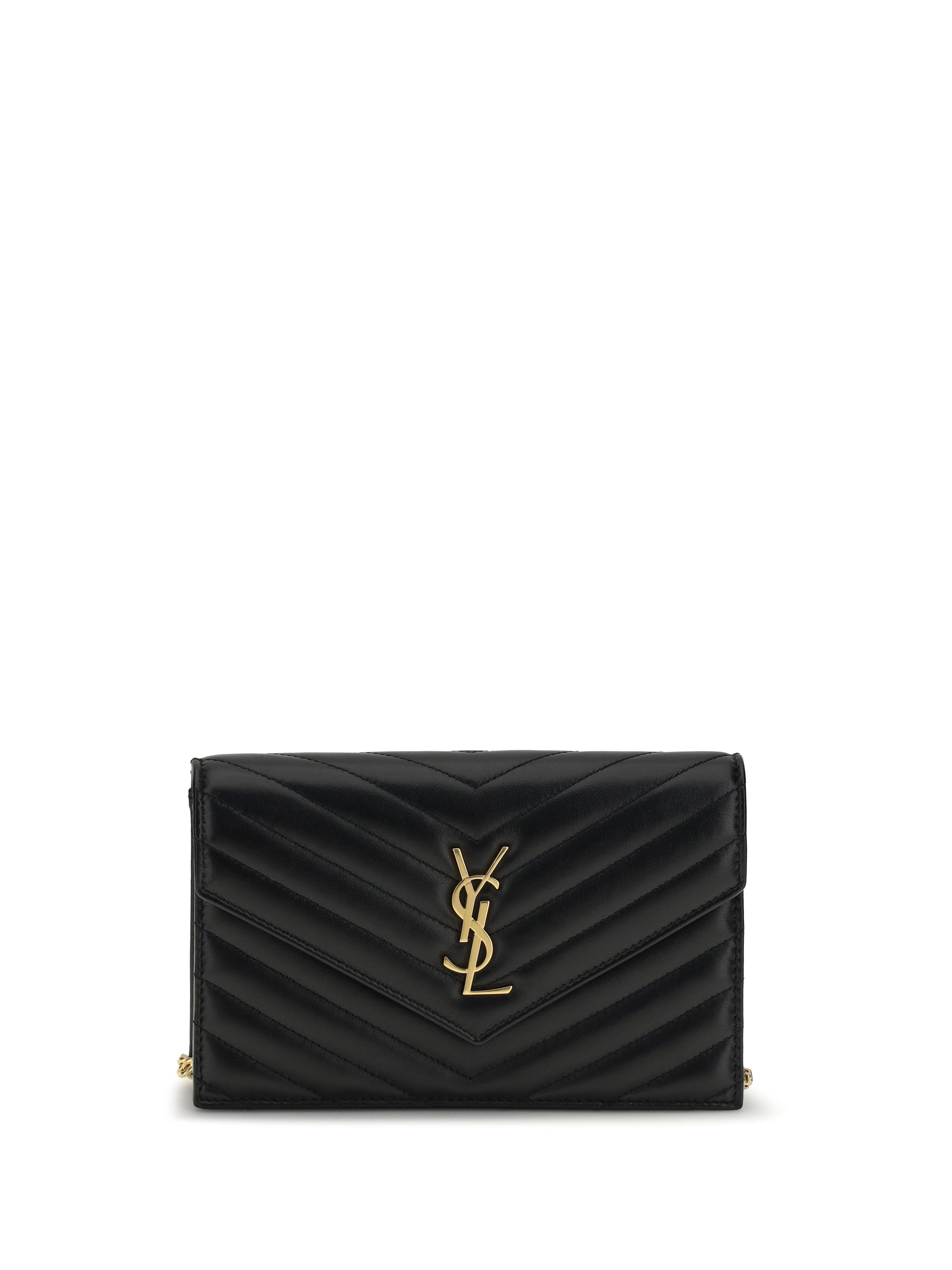 SAINT LAURENT OS envelope cassandre wallet