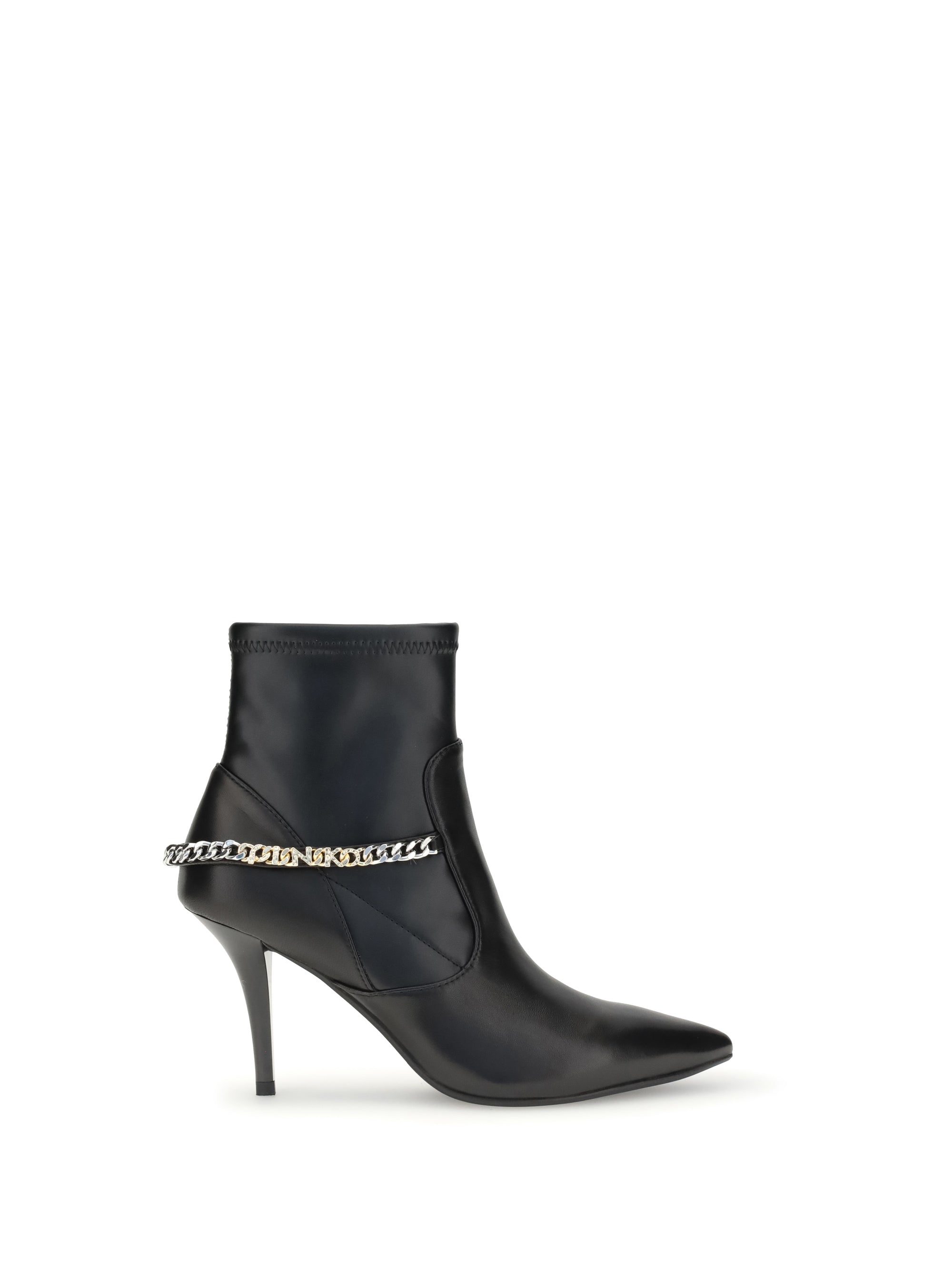 PINKO 37 chain ankle boots