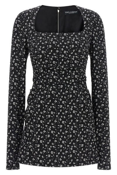 the dolce&gabbana mini dress sets new standards of tailoring through a rigorous