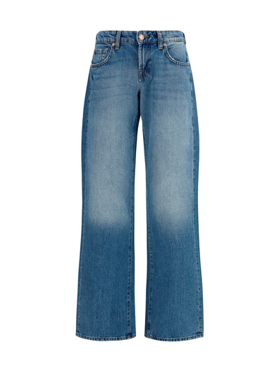 straight-leg jeans